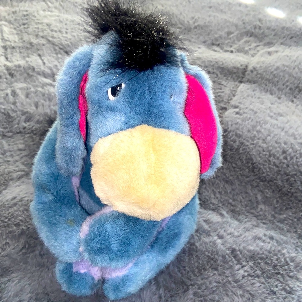 Eeyore The Disney Store Soft Plush 8 inch Winnie The Pooh